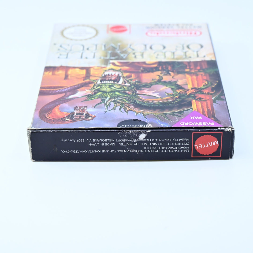 The Battle of Olympus - Nintendo Entertainment System / NES Boxed Game - PAL