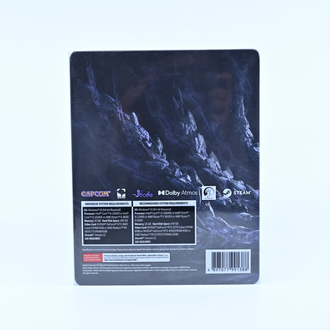 Monster Hunter: Wilds - Steelbook - NO CODE - PC Accessory