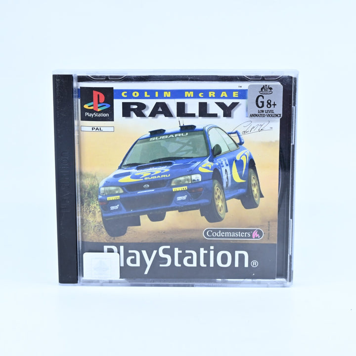 Colin McRae Rally - Sony Playstation 1 / PS1 Game + Manual - PAL