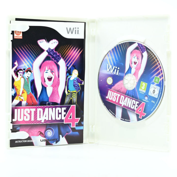 Just Dance 4 Special Edition - Nintendo Wii Game - PAL - FREE POST!