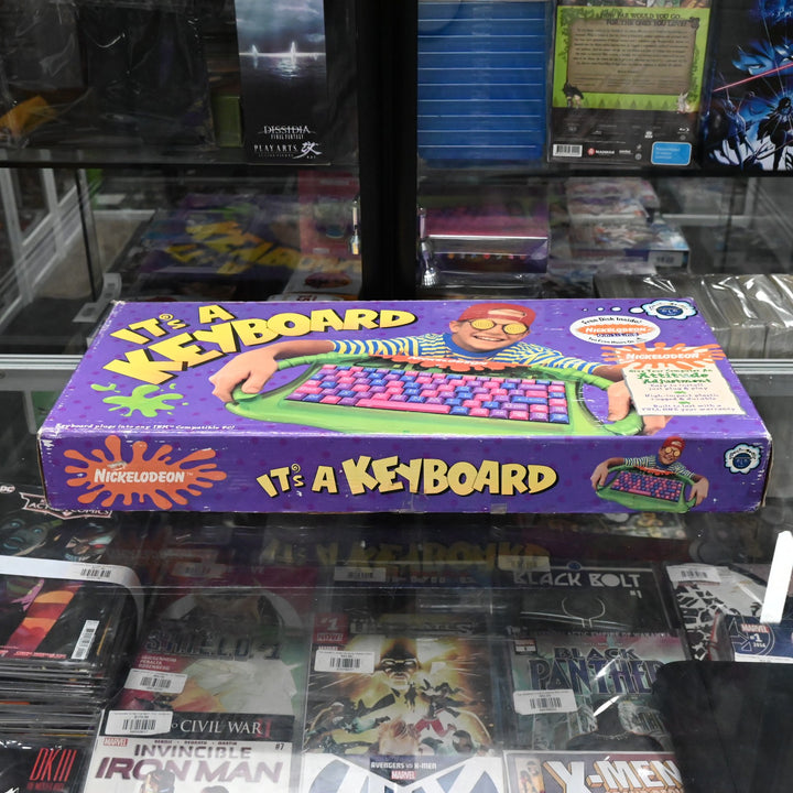 Vintage Nickelodeon "It's A Keyboard" - Brainworks - IBM PC Accessory