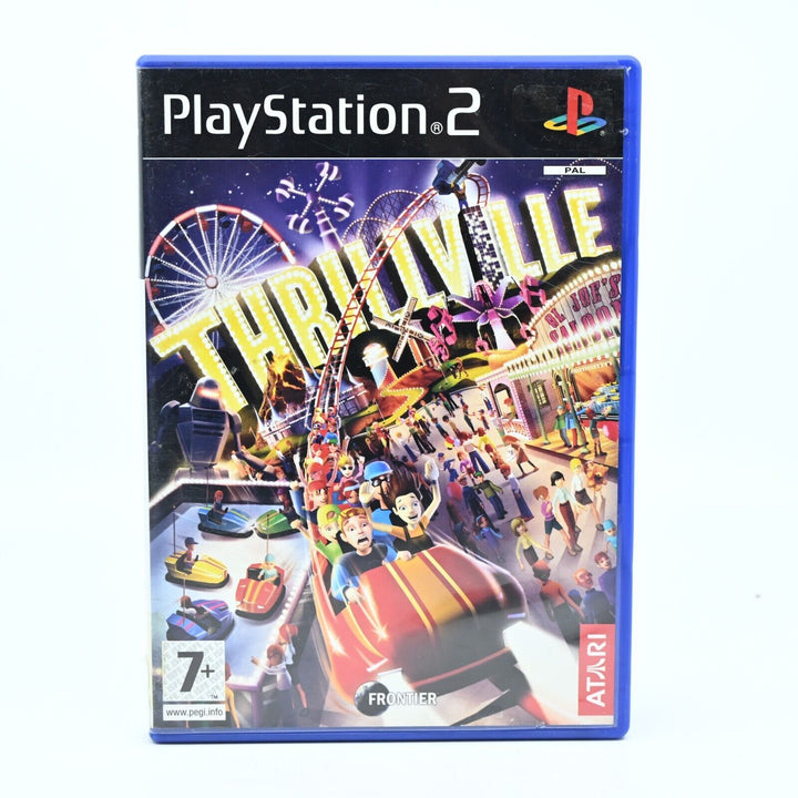 Thrillville - Sony Playstation 2 / PS2 Game + Manual - PAL - MINT DISC!