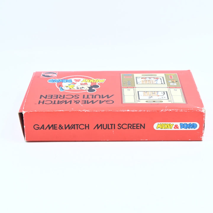 Game & Watch Multi Screen Mickey & Donald - Nintendo Game & Watch Boxed Console