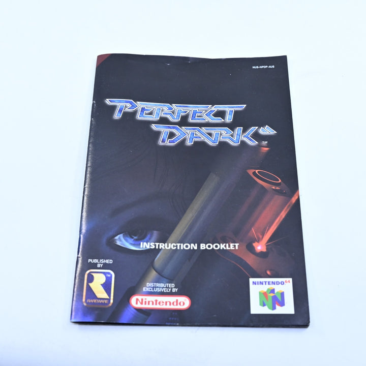 Perfect Dark - N64 / Nintendo 64 Boxed Game - PAL - FREE POST!