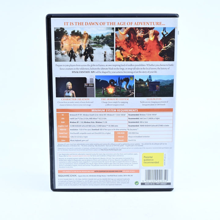 Final Fantasy XIV Online - PC Game + Manual