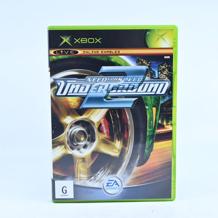 Need for Speed Underground 2 - Original Xbox Game + Manual - PAL NEAR MINT DISC!