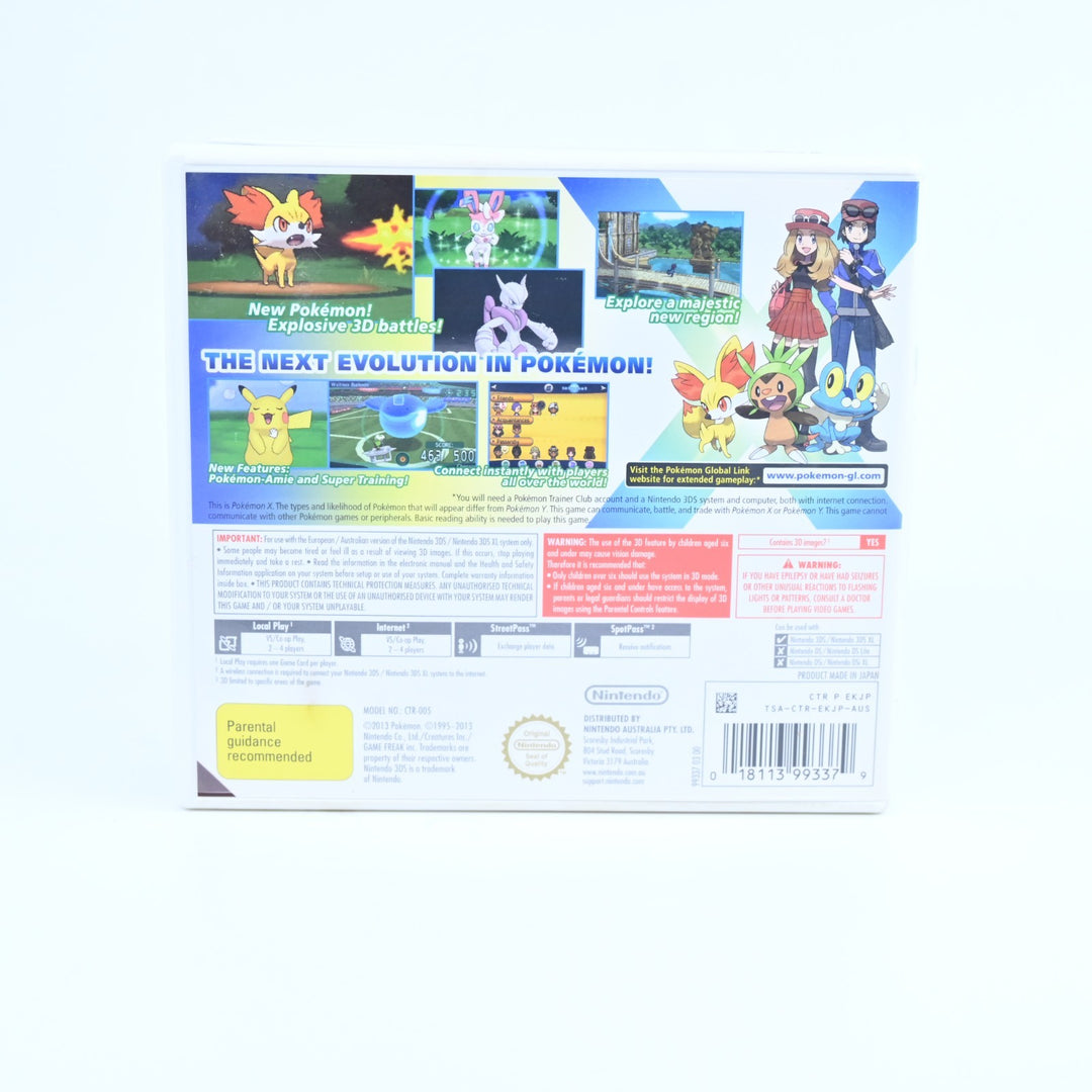 Pokemon X - Nintendo 3DS Game - PAL - FREE POST!