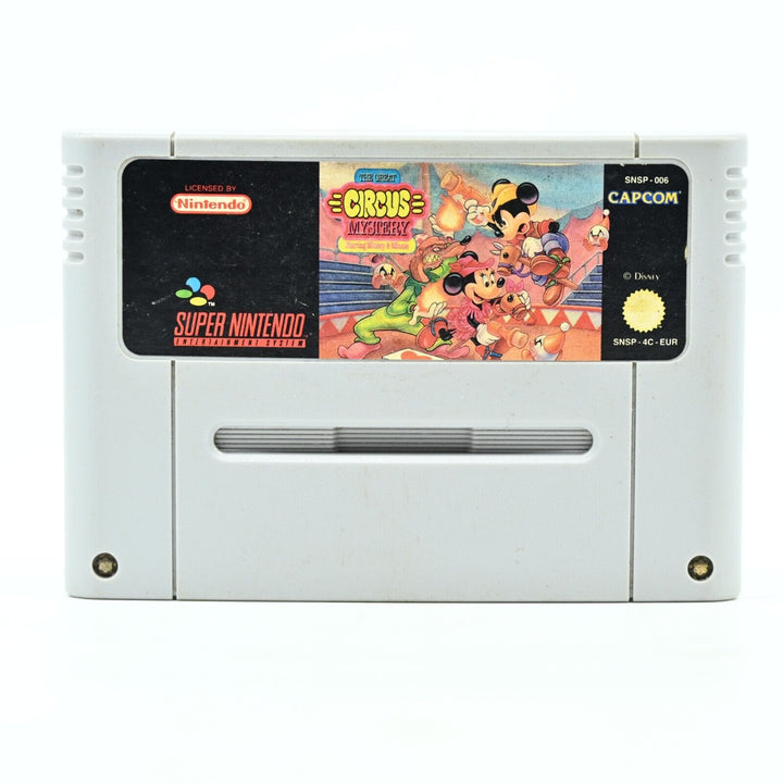 The Great Circus Mystery - Super Nintendo / SNES Game - PAL - FREE POST!