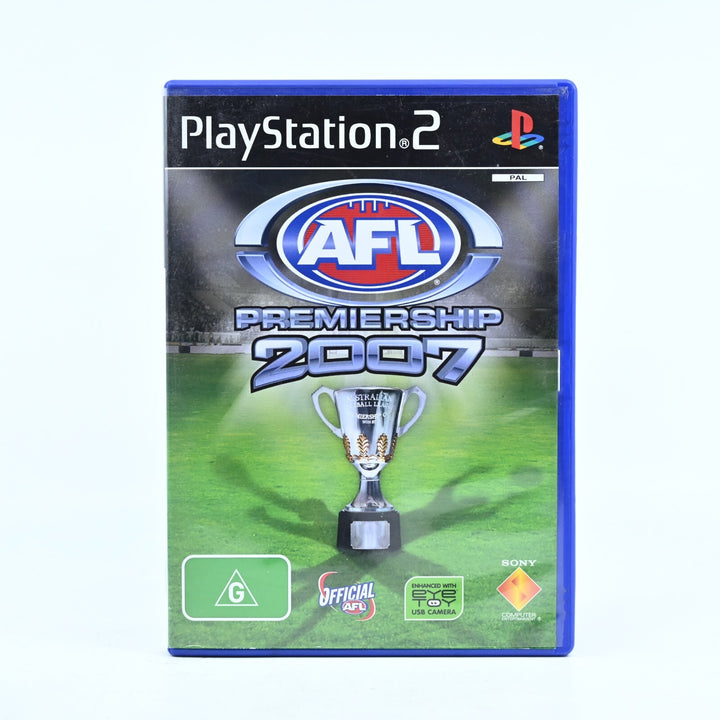 AFL Premiership 2007 - Sony Playstation 2 / PS2 Game + Manual - PAL