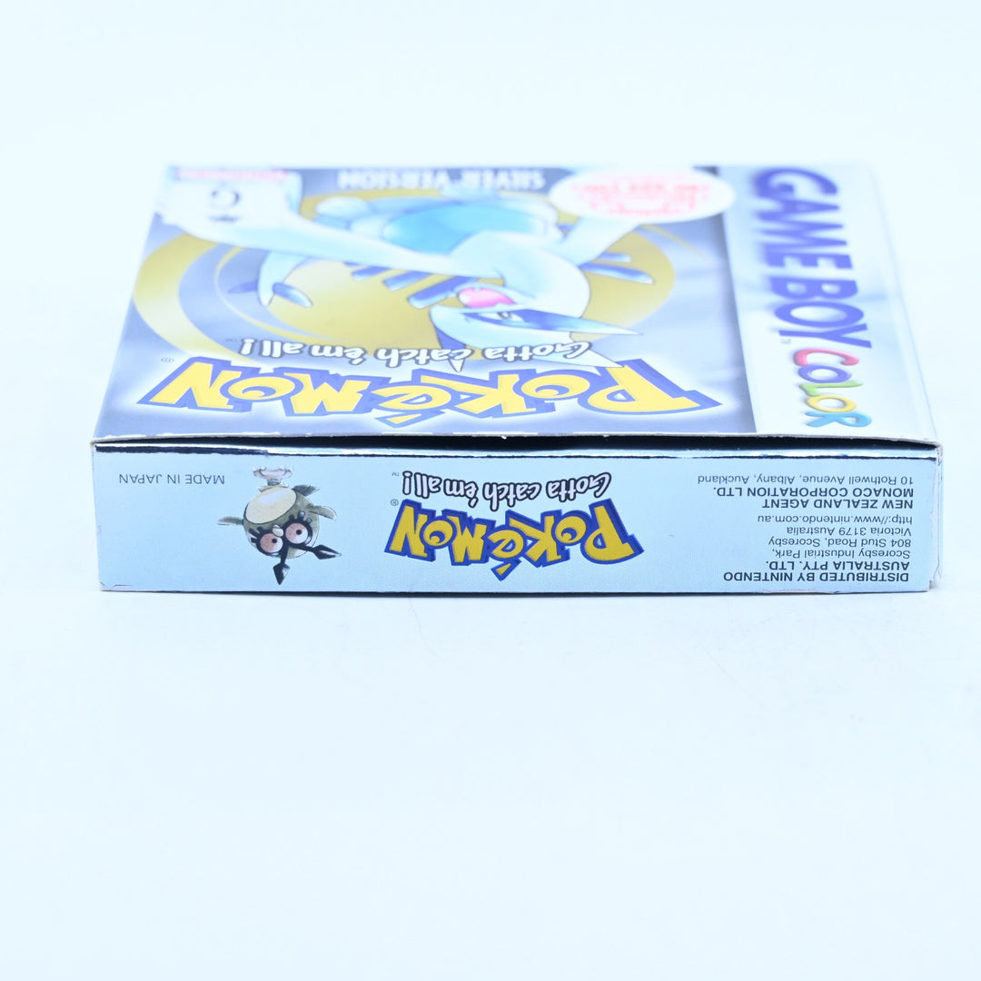 Pokemon Silver Version - Nintendo Gameboy Color Boxed Game - PAL - NEW BATTERY!