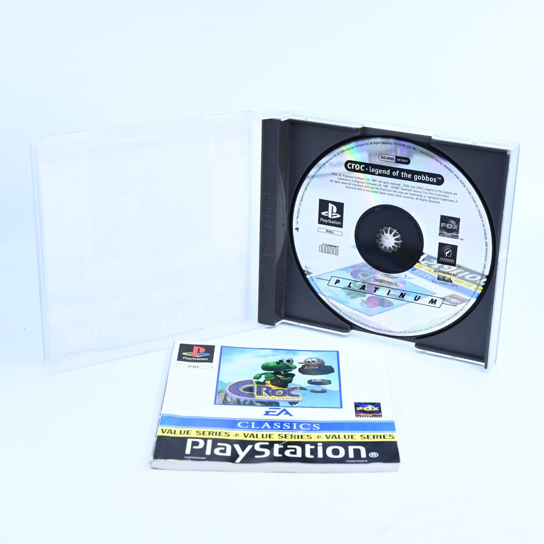Croc: Legend of the Gobbos - Sony Playstation 1/ PS1 Game + Manual PAL MINT DISC