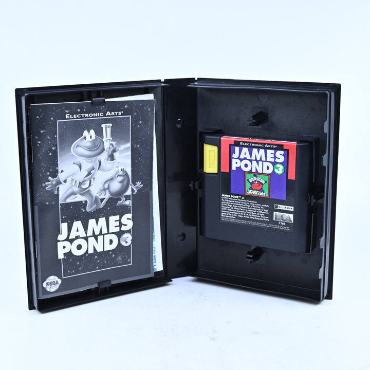 James Pond 3 - Sega Genesis / Mega Drive Game - Region Free - FREE POST!