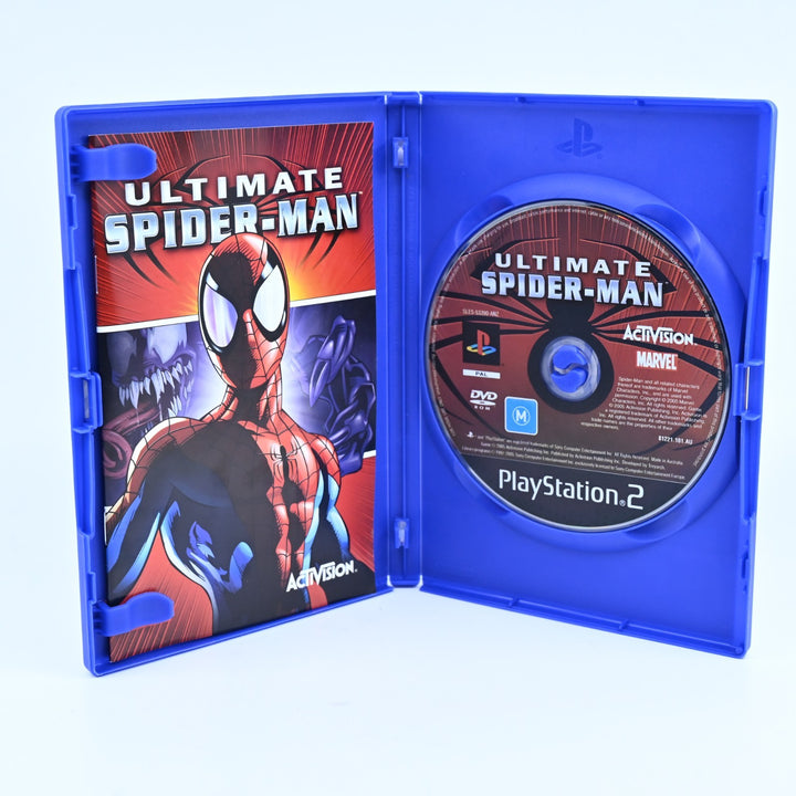 Ultimate Spider-Man - Sony Playstation 2 / PS2 Game + Manual - PAL - MINT DISC!