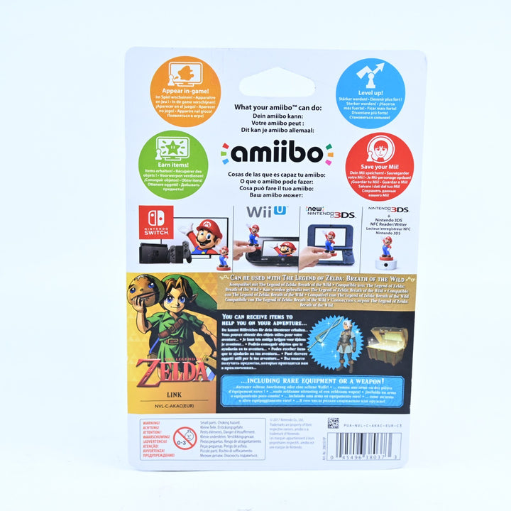 SEALED! Link Amiibo - The Legend of Zelda: Majoras Mask - Nintendo - Toy