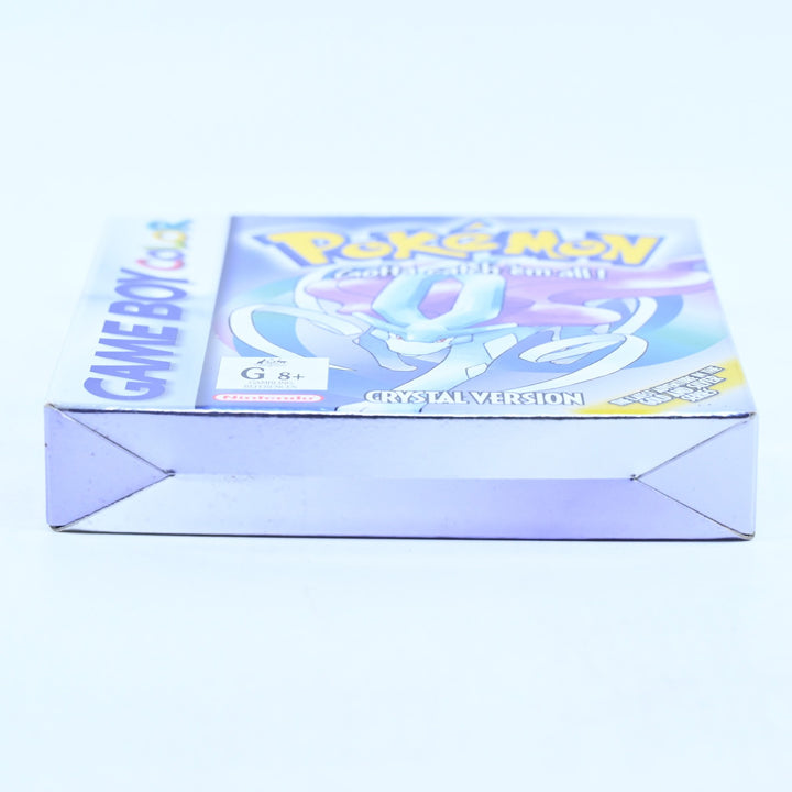Pokemon Crystal Version - Nintendo Gameboy Color Boxed Game - PAL - NEW BATTERY!