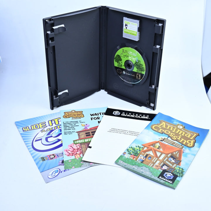 Animal Crossing + Memory Card - Nintendo Gamecube Game + Manual - NTSC-U/C