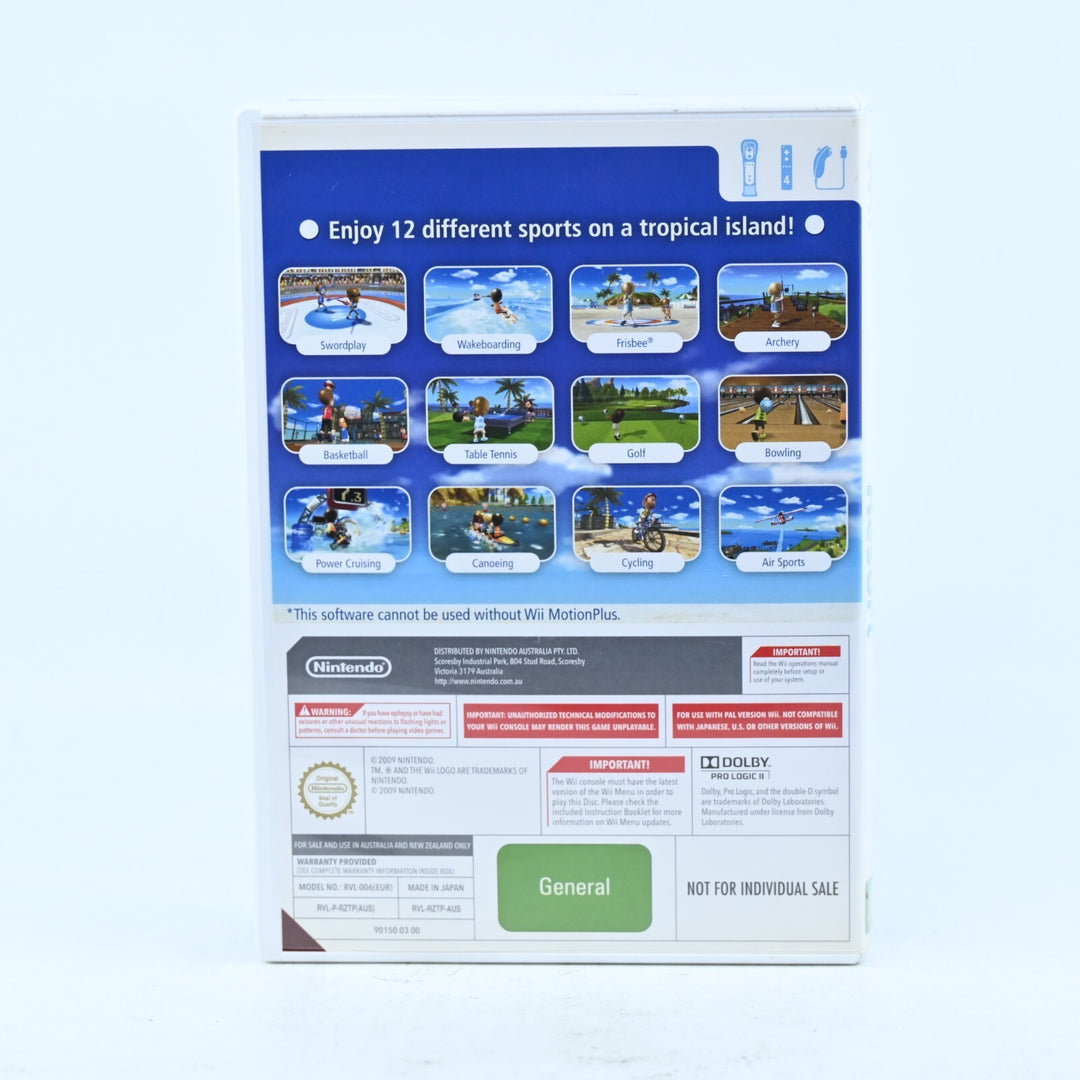 Wii Sports Resort - Nintendo Wii Game + Manual - PAL - MINT DISC!