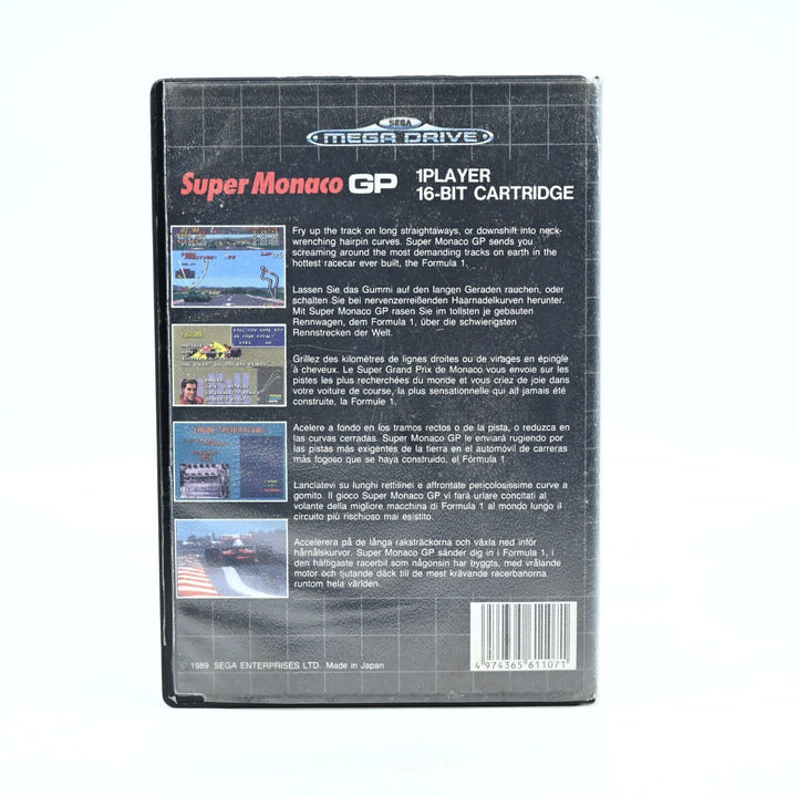 Super Monaco GP - Sega Mega Drive Game - PAL - FREE POST!