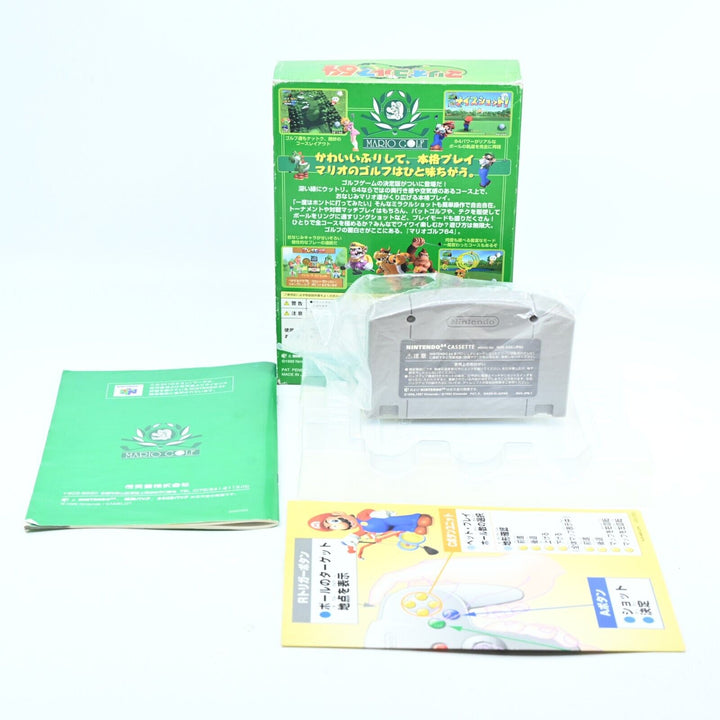 Mario Golf 64 - N64 / Nintendo 64 Boxed Game - NTSC-J- FREE POST!