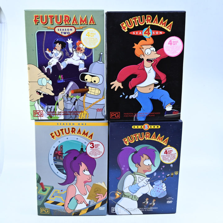 Futurama - Season 1-4 Box Sets - Region 4 - DVD