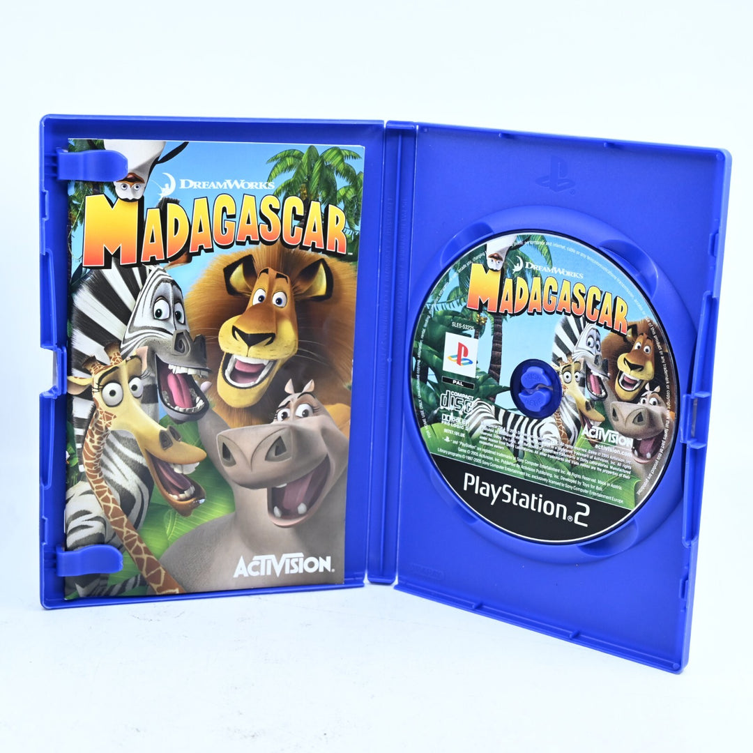 Madagascar - Sony Playstation 2 / PS2 Game + Manual - PAL - MINT DISC!