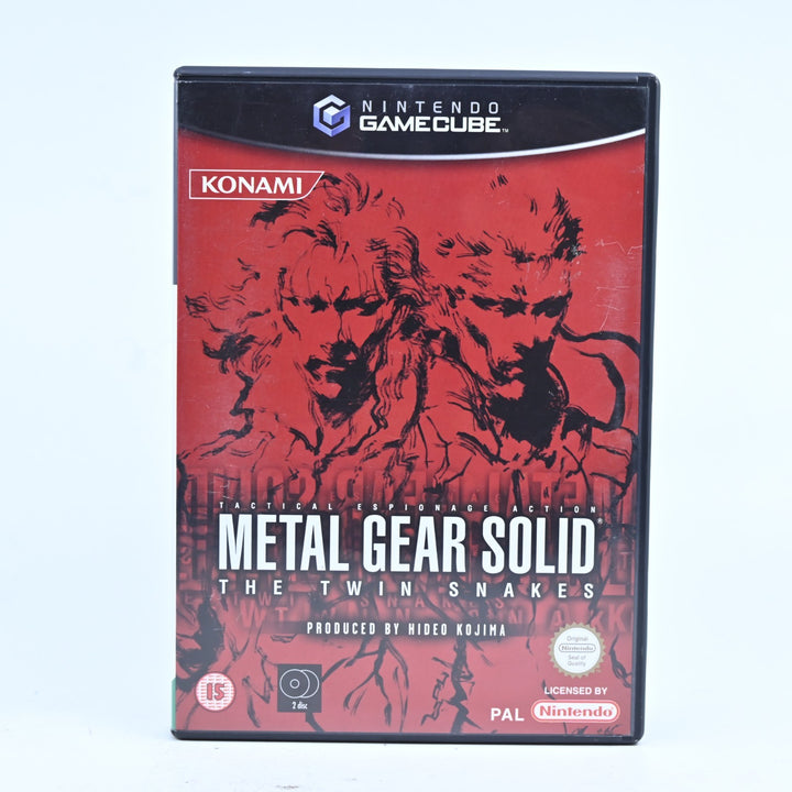 Metal Gear Solid: The Twin Snakes - Nintendo Gamecube Game + Manual - PAL