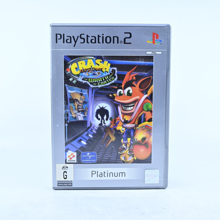 Crash Bandicoot: The Wrath of Cortex - Sony Playstation 2 / PS2 Game + Manual