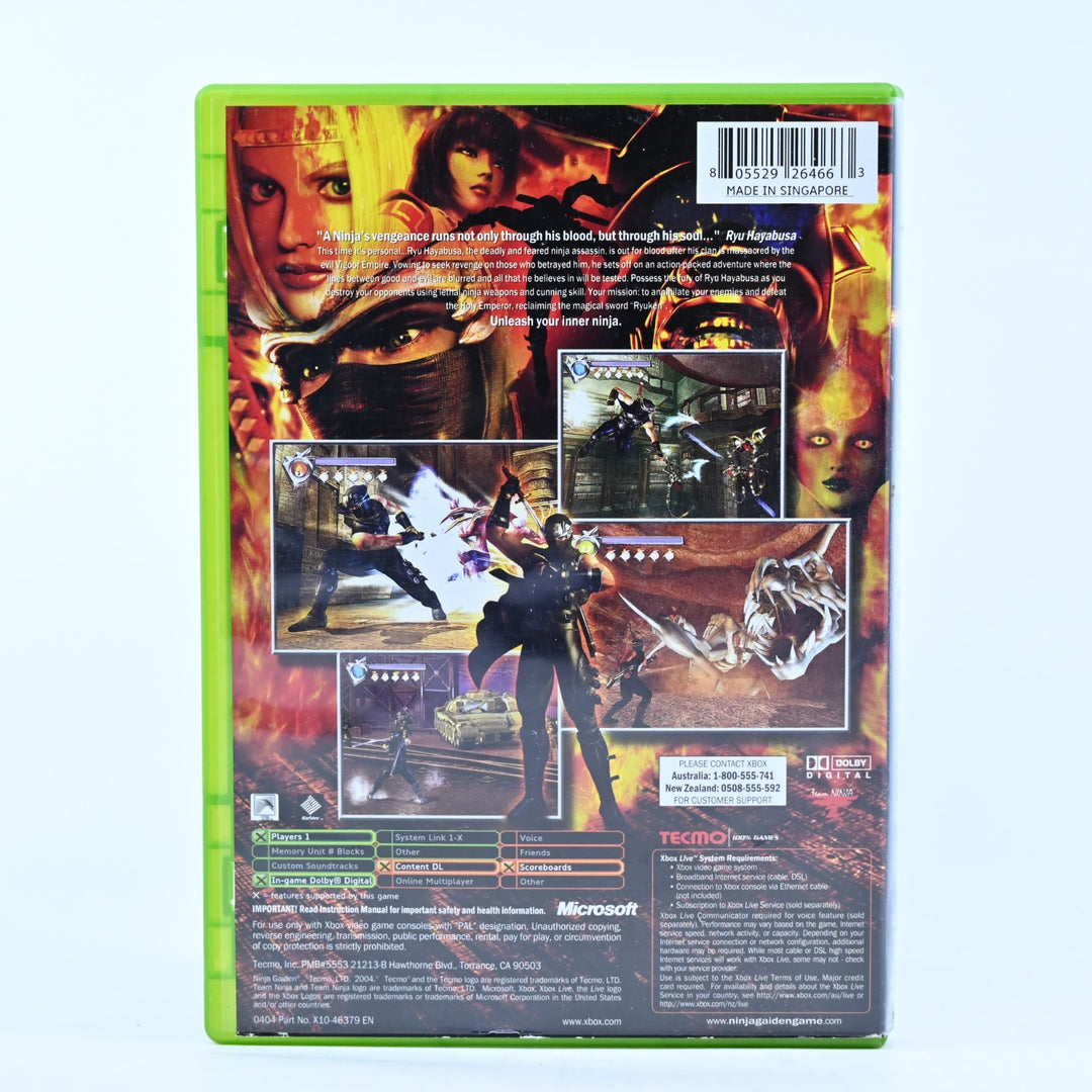 Ninja Gaiden - Original Xbox Game - No Manual - PAL