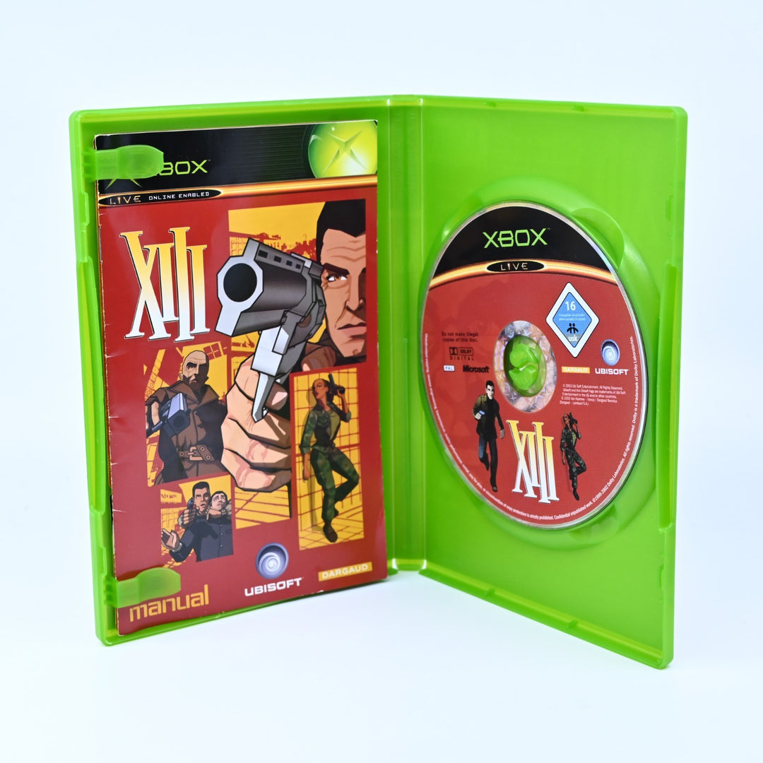 XIII - Original Xbox Game + Manual - PAL - MINT DISC!