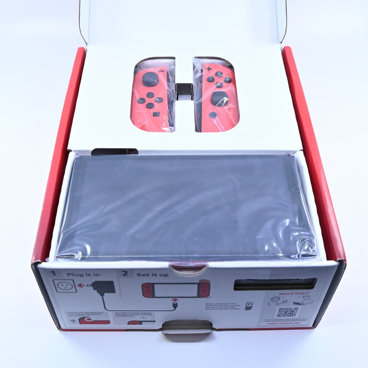 Mario Red Edition - Nintendo Switch OLED Boxed Console - PAL - FREE POST!