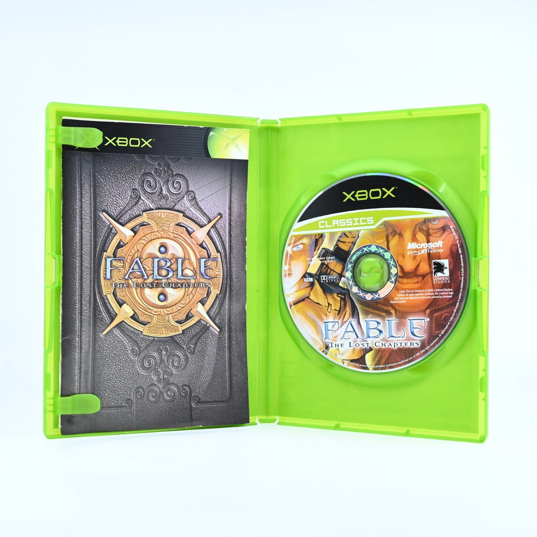 Fable: The Lost Chapters - Original Xbox Game + Manual - PAL - MINT DISC!