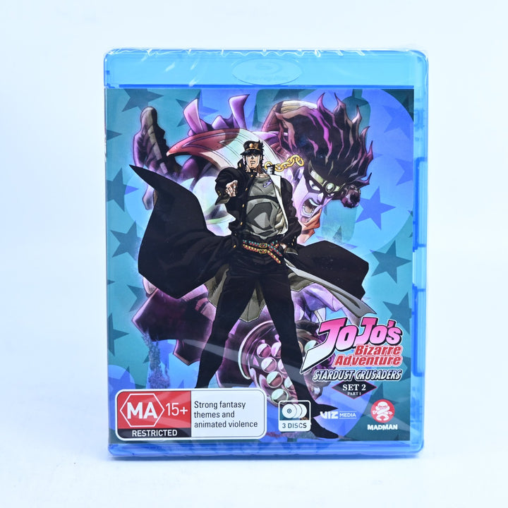 SEALED! Jojo's Bizarre Adventure Set 2 Stardust Crusaders Part 1 - Anime Blu-ray