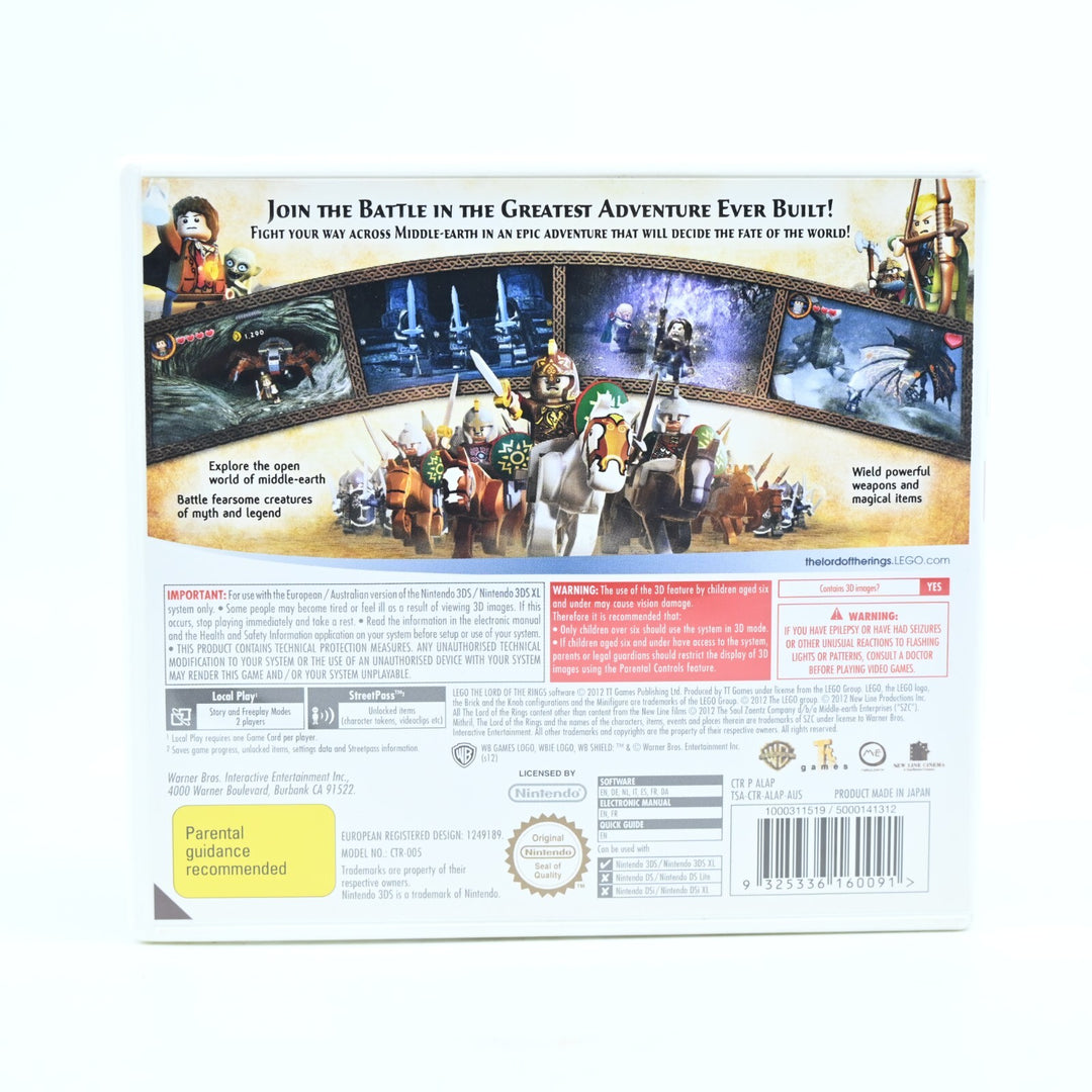 Lego The Lord of the Rings - Nintendo 3DS Game - PAL - FREE POST