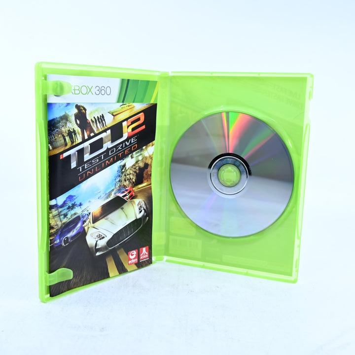 Test Drive Unlimited 2 - Xbox 360 Game + Manual - PAL - MINT DISC!