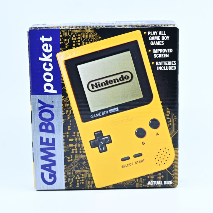 Yellow - Nintendo Gameboy Pocket Console - PAL - FREE POST!