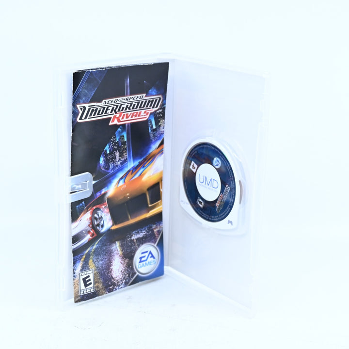 Need for Speed Underground Rivals - Sony PSP Game + Manual - FREE POST!