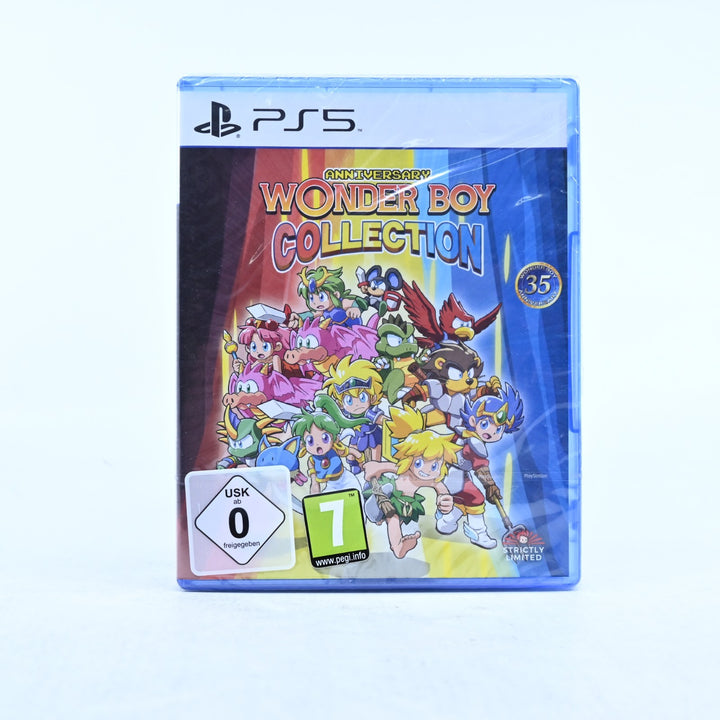 Wonder Boy Anniversary Collection - Sony Playstation 5 / PS5 Game - SEALED!