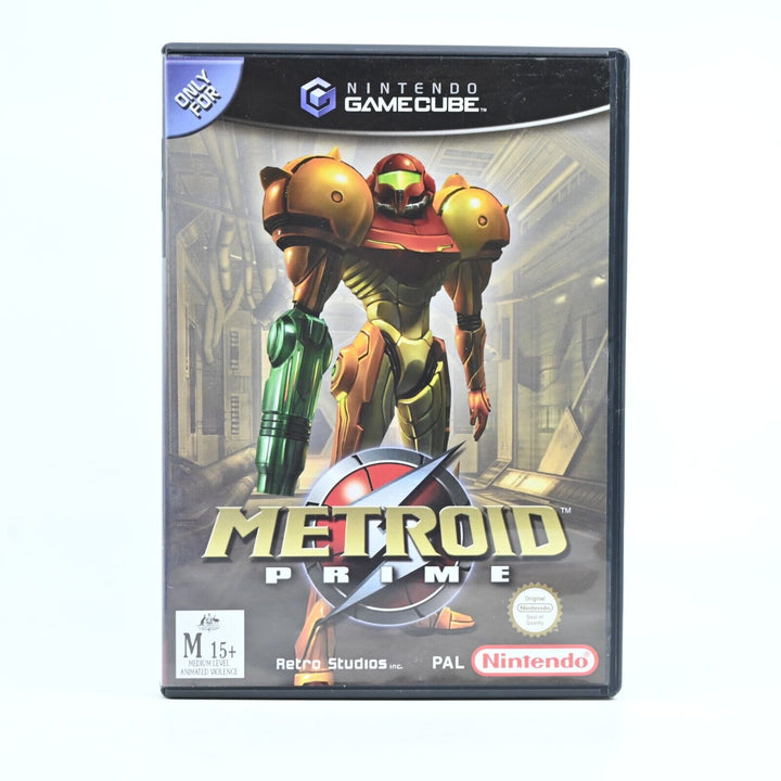 Metroid Prime - Nintendo Gamecube Game + Manual - PAL - FREE POST!