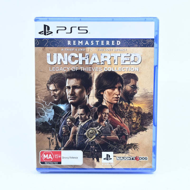 SEALED! Uncharted Legacy of Thieves Collection - Sony Playstation 5 / PS5 Game
