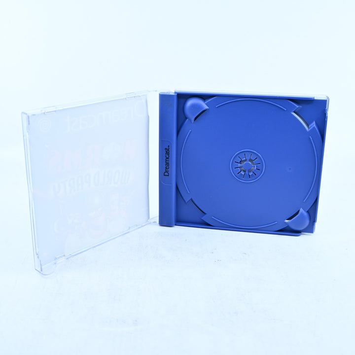 Worms World Party - Sega Dreamcast Game + Manual - PAL - MINT DISC!