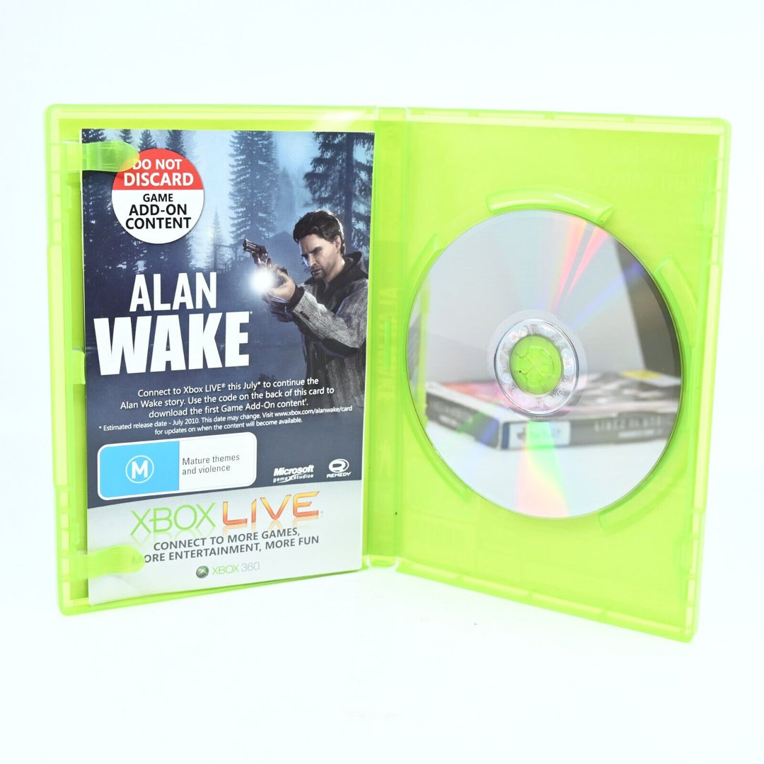 Alan Wake - Xbox 360 Game + Manual - PAL - FREE POST!