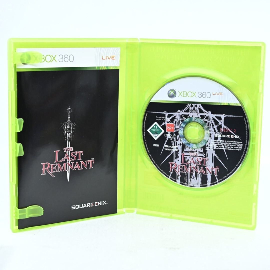 The Last Remnant - Xbox 360 Game + Manual - PAL - MINT DISC!