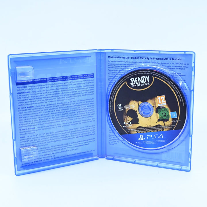 Bendy and the Ink Machine - Sony Playstation 4 / PS4 Game - MINT DISC!