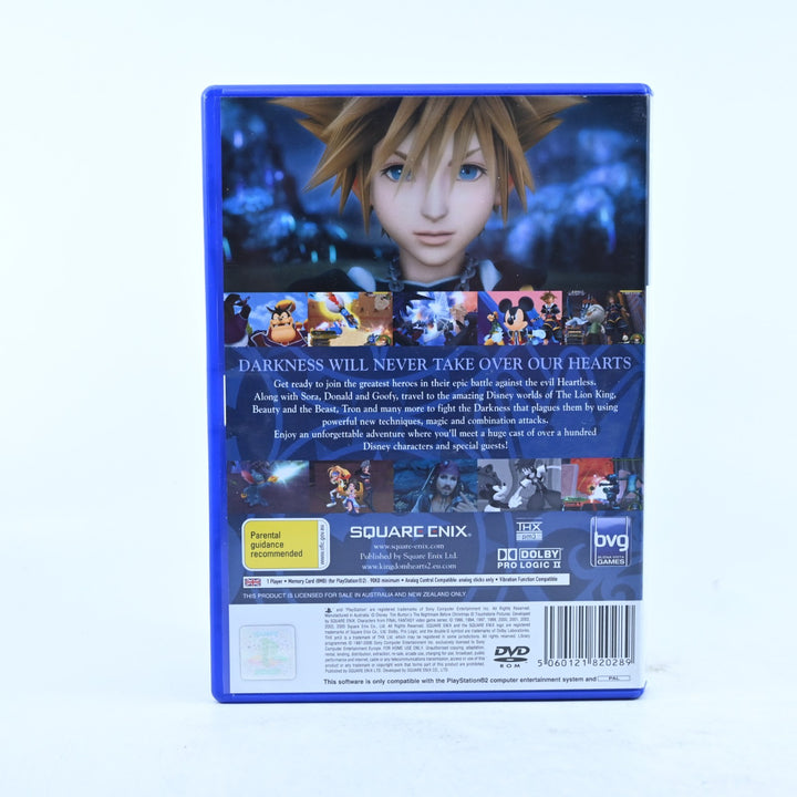 Kingdom Hearts II - Sony Playstation 2 / PS2 Game + Manual - PAL - MINT DISC!