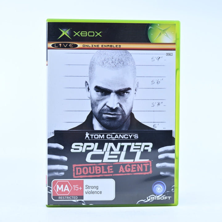 Tom Clancy's Splinter Cell: Double Agent - Original Xbox Game + Manual - PAL