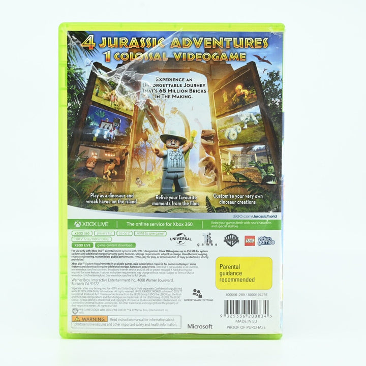 Lego Jurassic World - Xbox 360 Game - PAL - FREE POST!