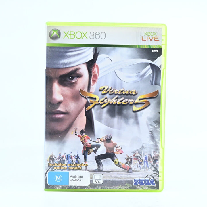 Virtua Fighters 5 - Xbox 360 Game + Manual - PAL - NEAR MINT DISC!