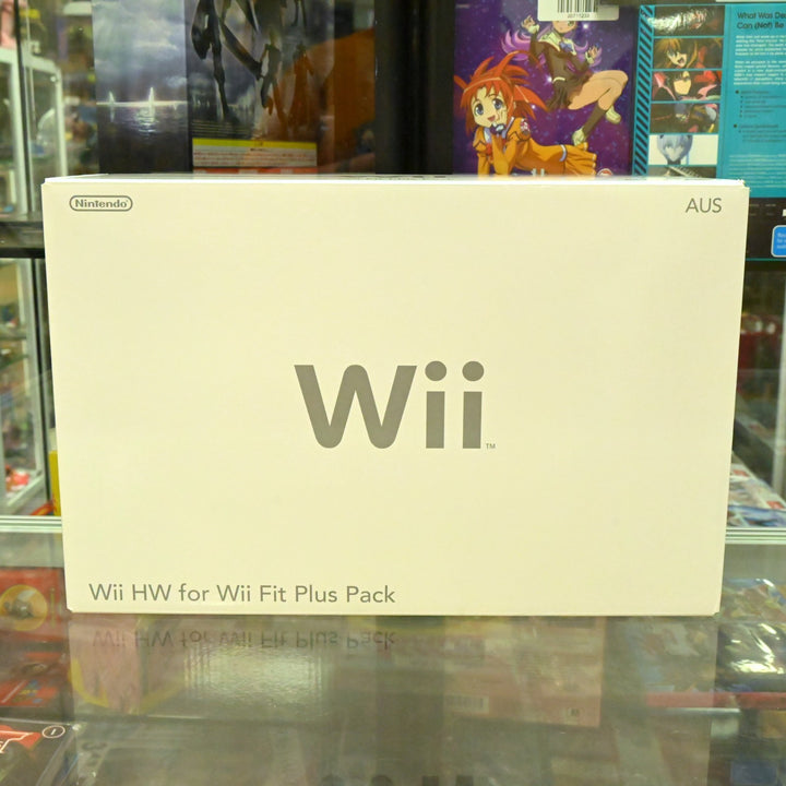 Black Wii Fit Plus Pack - Nintendo Wii Boxed Console - PAL - FREE POST!