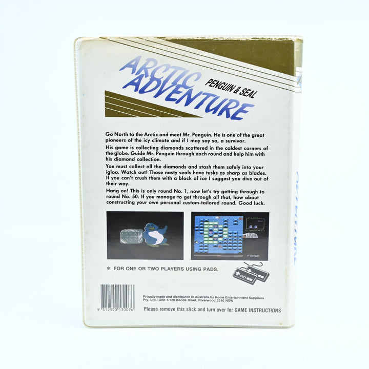 Arctic Adventure: Penguin &amp; Seal - Flat Cartridge - H.E.S / NES Game - PAL