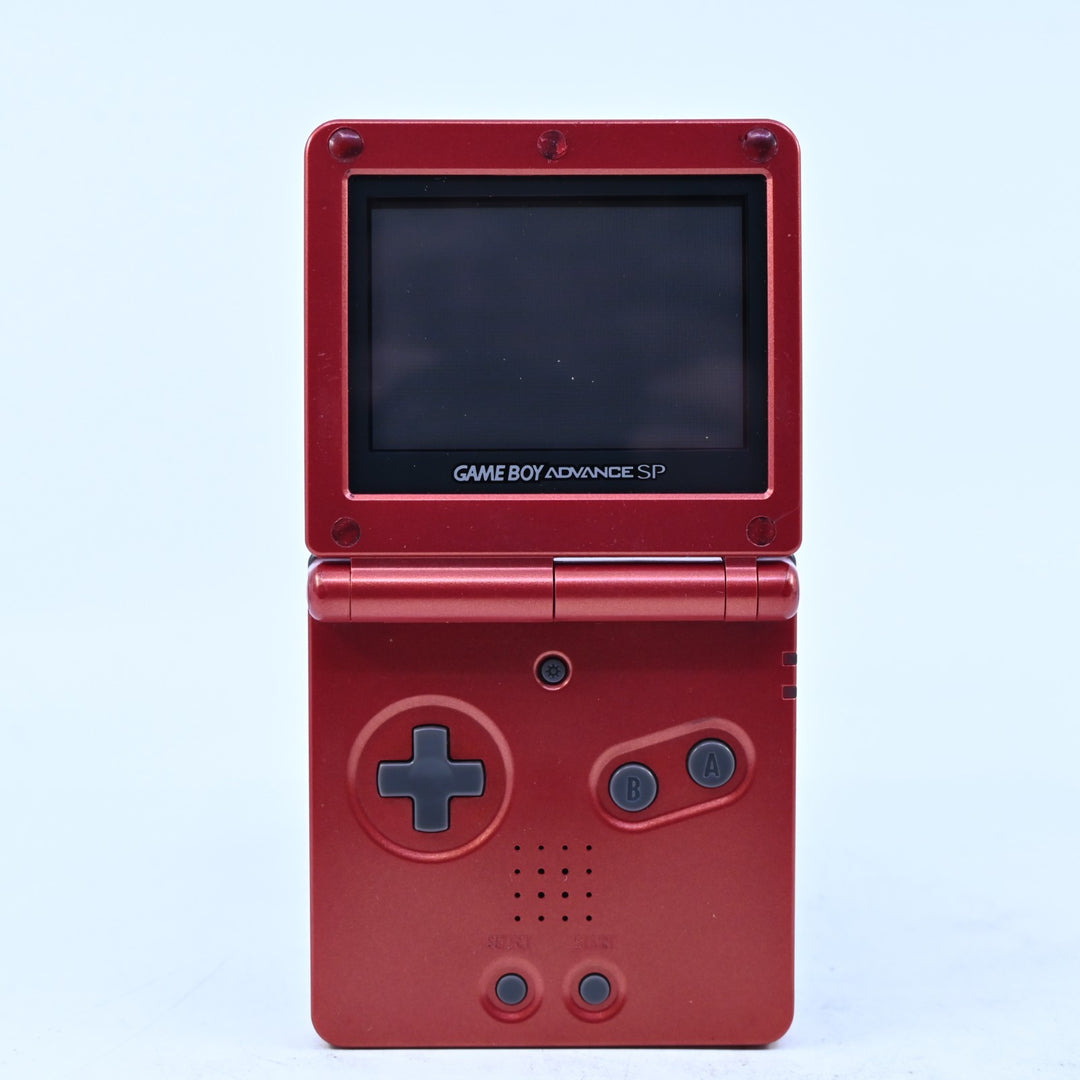 Flame Red - AGS-001(AUS) - Nintendo Gameboy Advance / GBA SP Console